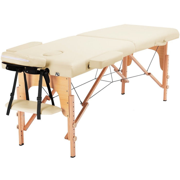 Pro - Grade Folding Massage Table with Adjustable Headrest and Arm Supports - Monsta Online