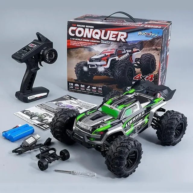 Conquer: 50KM/H Radio Controlled RC Racing Car - Monster Truck For Kids and Adults - Monsta Online