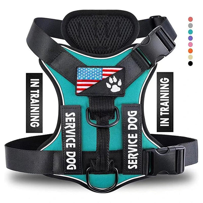Ultimate No - Pull Dog Harness With Reflective Vest and Breathable Mesh Lining - Monsta Online