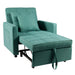 3 - in - 1 Convertible Sleeper Sofa Bed Chair With Reclining Lounger Function - Monsta Online