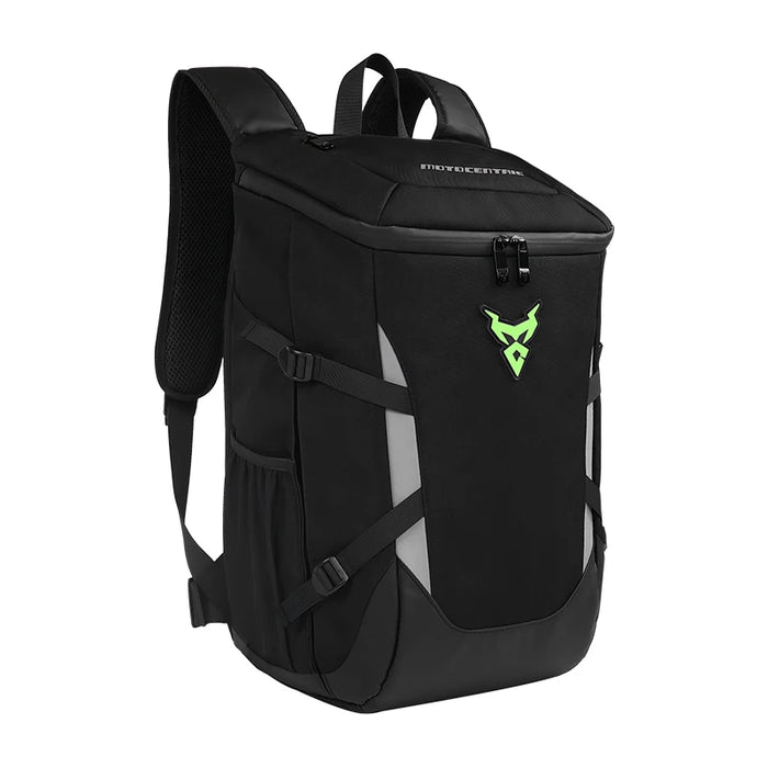Waterproof Reflective Motorcycle Backpack With Helmet and Laptop Compartments - Monsta Online