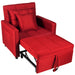 3 - in - 1 Convertible Sleeper Sofa Bed Chair With Reclining Lounger Function - Monsta Online