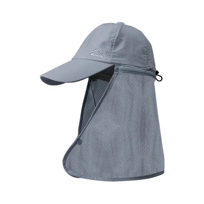 Ultimate UPF 50+ Sun Protection Bucket Hat with Detachable Neck and Face Cover - Monsta Online