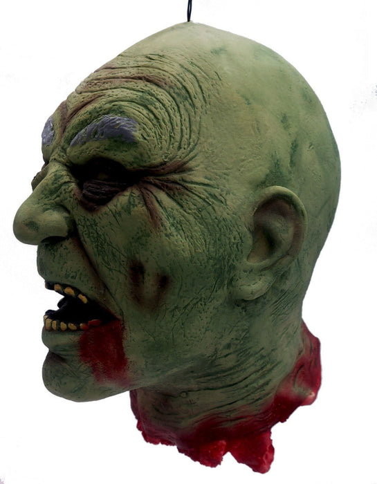Life - Size Halloween Hanging Zombie Head Creepy Prop - Monsta Online
