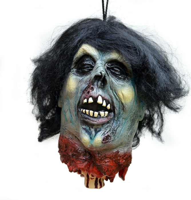 Life - Size Halloween Hanging Zombie Head Creepy Prop - Monsta Online
