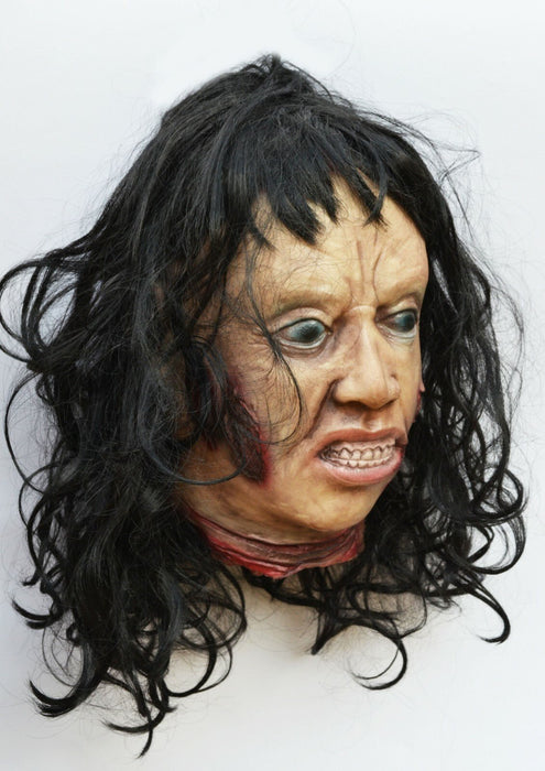 Life - Size Halloween Hanging Zombie Head Creepy Prop - Monsta Online