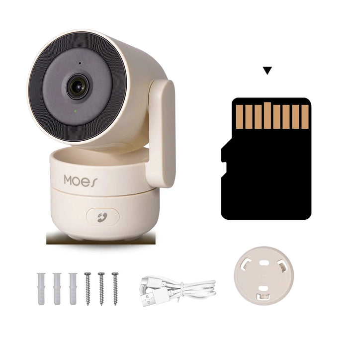 Pro 360° Indoor Security Camera - HD Patrol with Night Vision and Motion Detection - Monsta Online