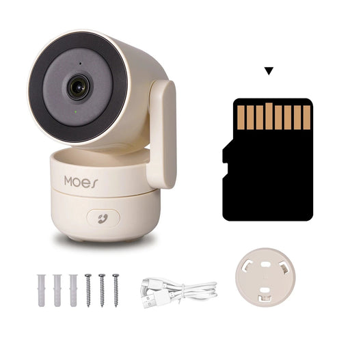 Pro 360° Indoor Security Camera - HD Patrol with Night Vision and Motion Detection - Monsta Online