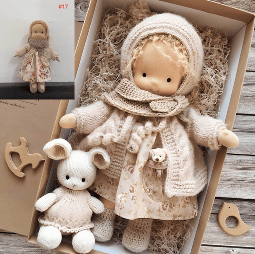 Handmade Waldorf Doll – Soft Organic Cotton Toy for Emotional Growth & Imaginative Play - Monsta Online