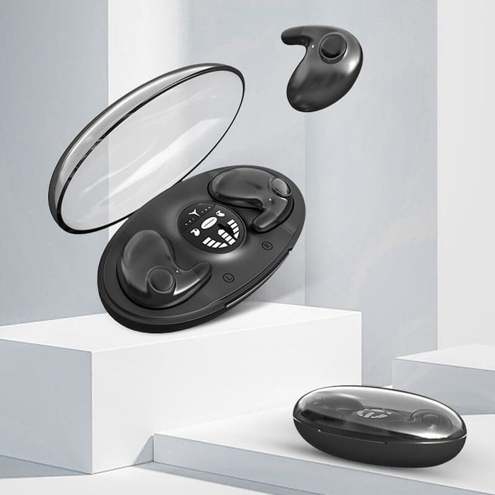 Invisible Wireless Sleep Earbuds – Bluetooth 5.3, IPX5 Water - Resistant, Comfort Fit for Side Sleepers - Monsta Online
