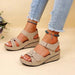 Women's Adjustable Walking Sandals – Cushioned Contoured Footbed for All - Day Comfort - Monsta Online