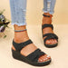 Women's Adjustable Walking Sandals – Cushioned Contoured Footbed for All - Day Comfort - Monsta Online