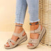Women's Adjustable Walking Sandals – Cushioned Contoured Footbed for All - Day Comfort - Monsta Online