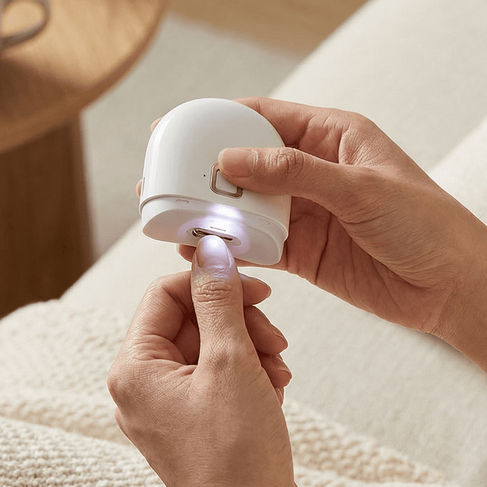 Rechargeable Electric Nail Trimmer – Built - In Light, Dual Speed & Cordless - Monsta Online