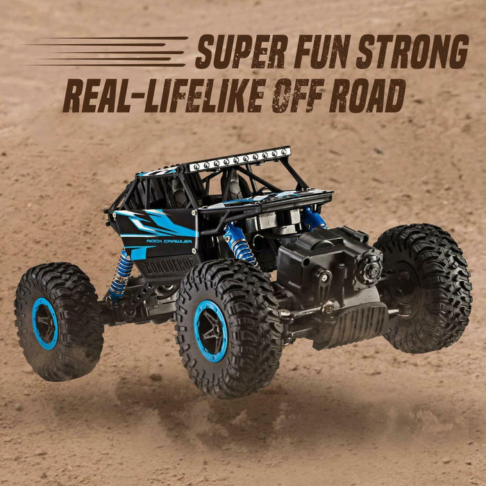 All - Terrain 1/18 Remote Control Car - Off Road RC Monster Truck For Boys Adults - Monsta Online